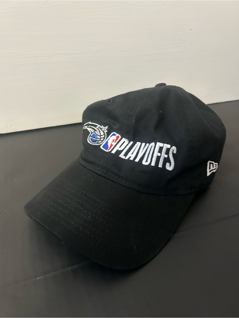 New Era Black Orlando Magic Playoffs Embroidered Cap